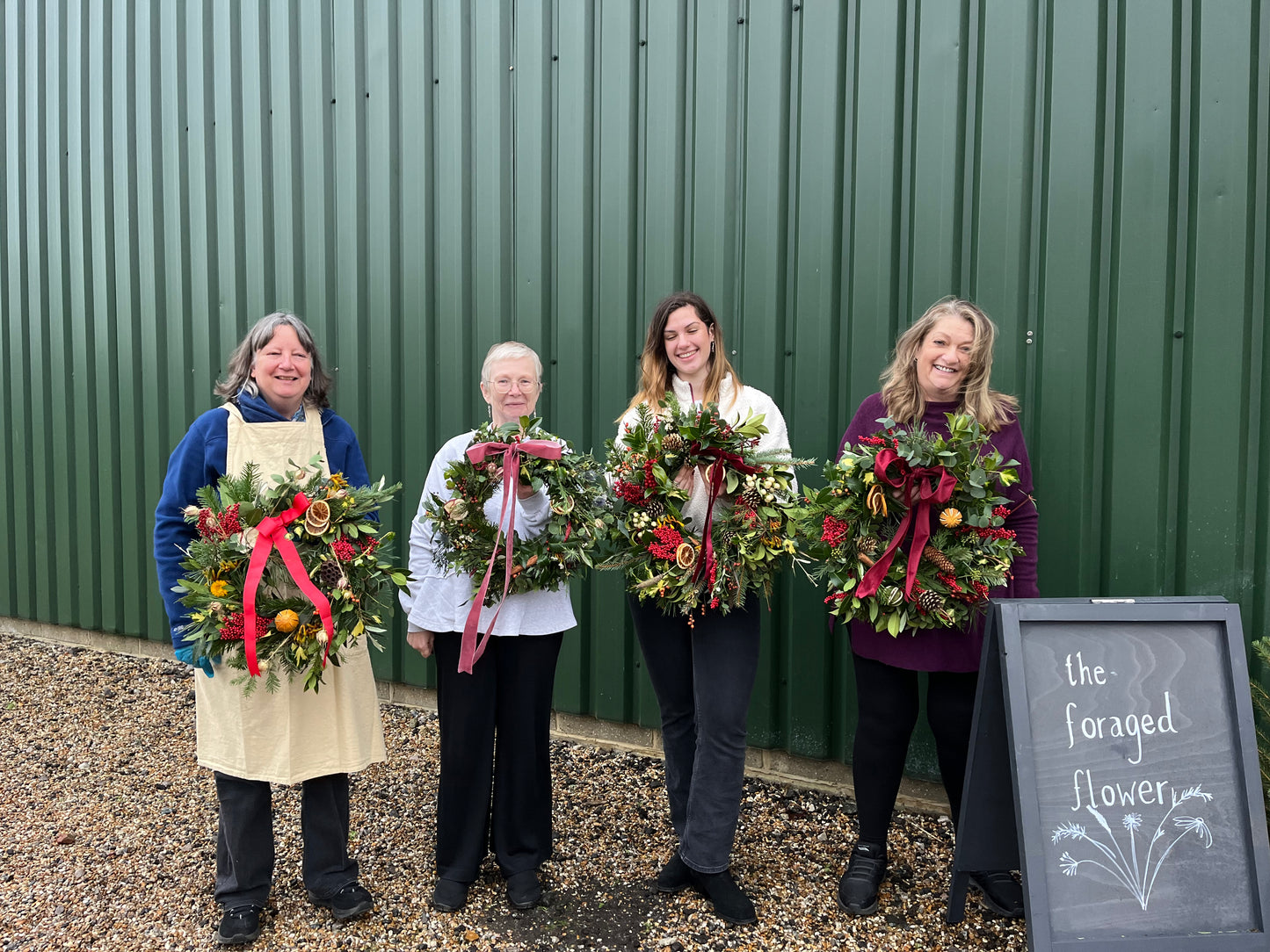 Lino Print your Cards & Make a Christmas Wreath