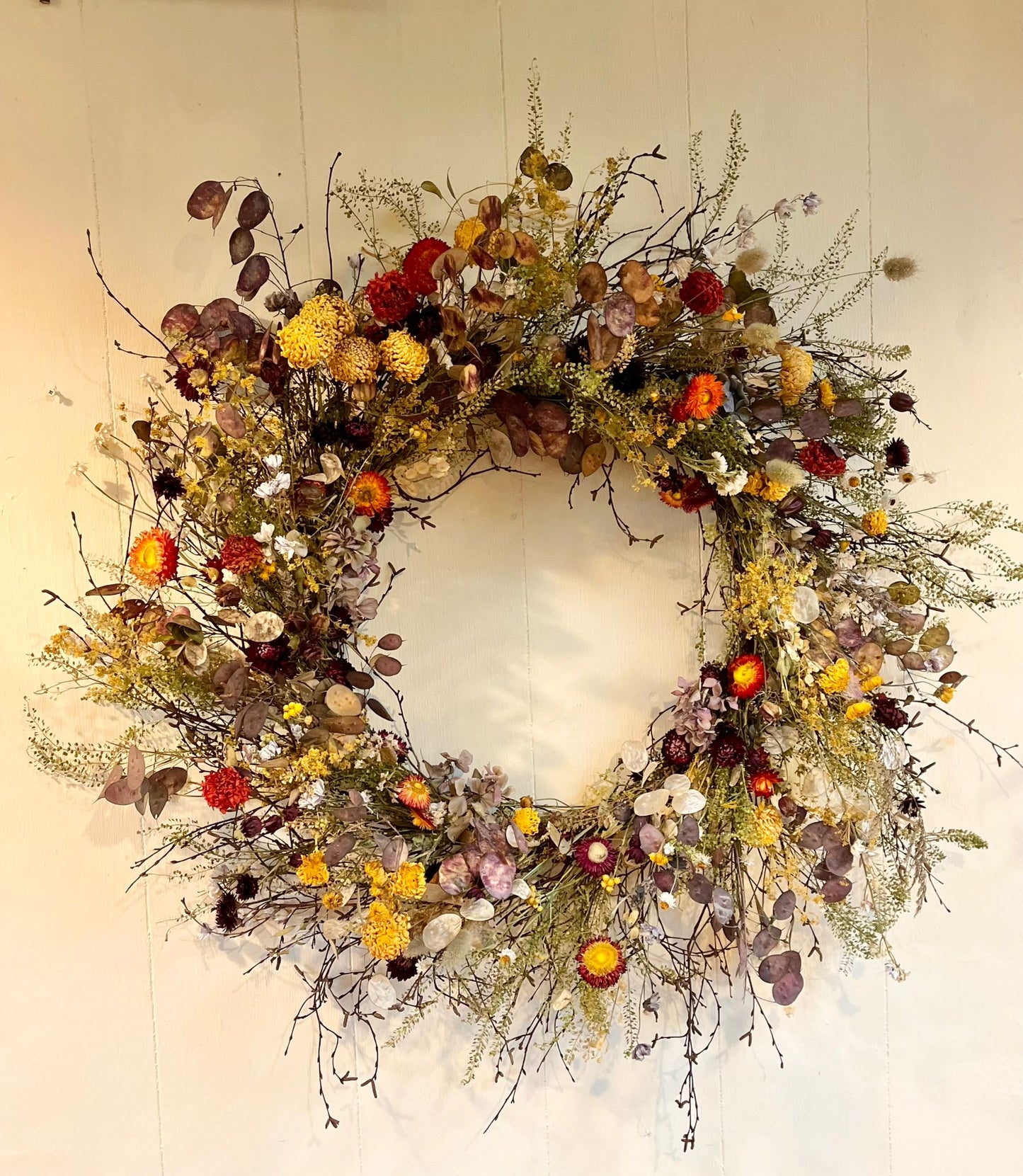 Wedding Floristry Workshop: Dried Flower Wreath